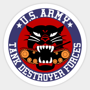 U.S Army hellcat Sticker